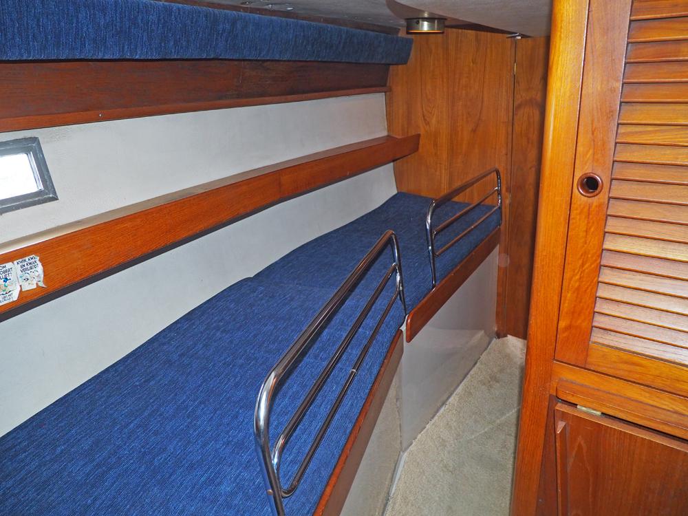 Achterkajuit, Accommodatie